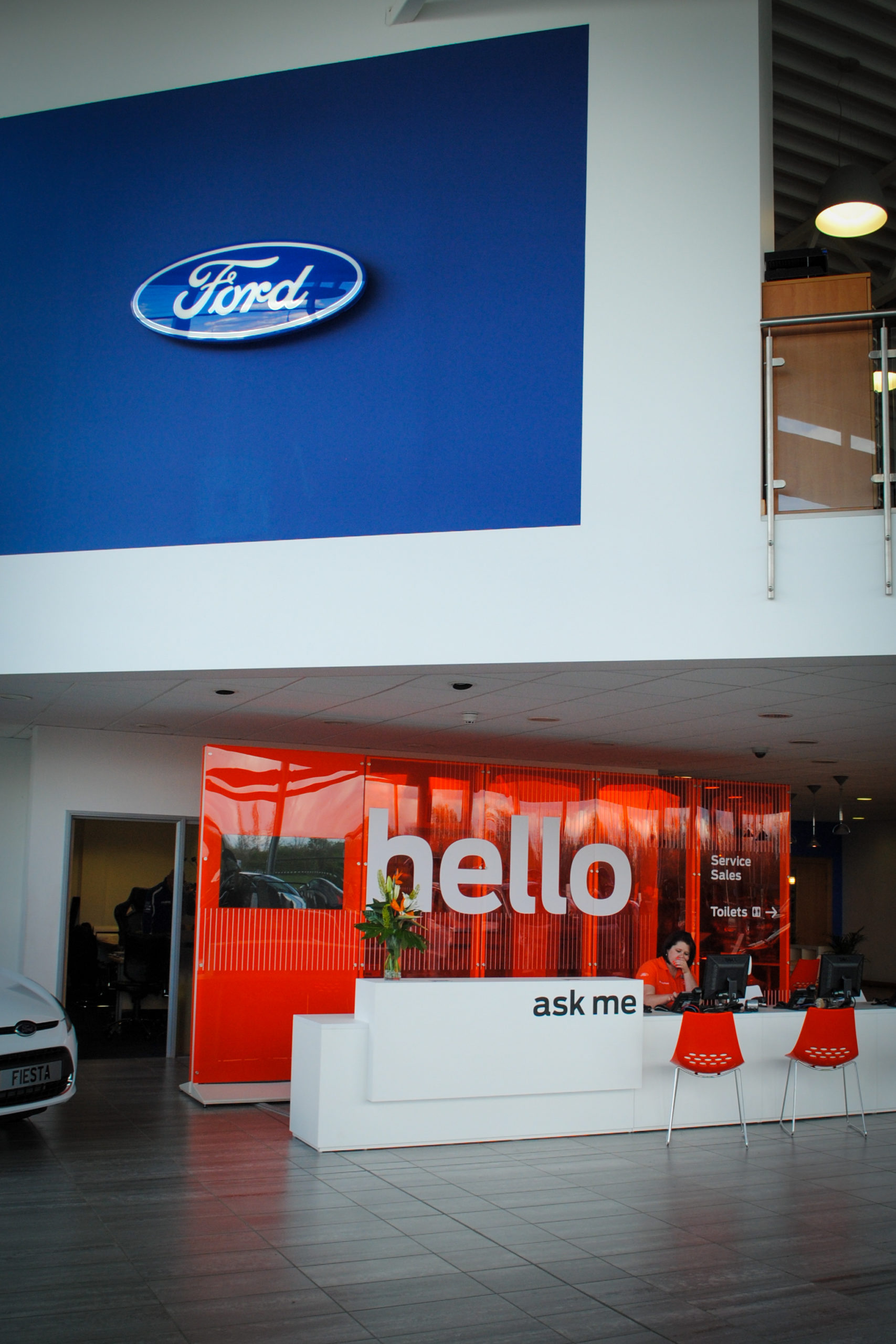 Ford showroom