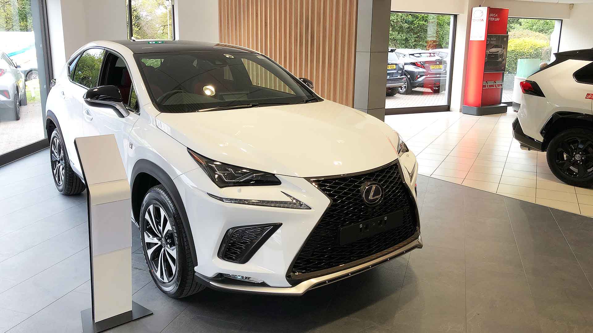 Exclusive Lexus Toyota Eagell store in store first Auto